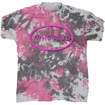 Yungblud tričko Scratch Logo Oval Šedá XL