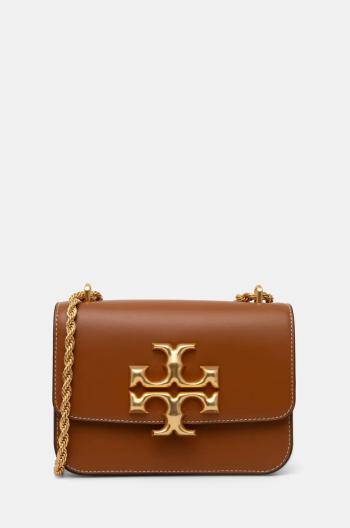 Kožená kabelka Tory Burch Eleanor hnedá farba, 73589