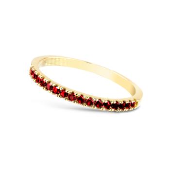 Cutie Diamonds Prsteň zo žltého zlata s rubínmi DZ6484-1670-RU-X-1 54 mm