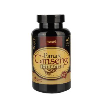 Ženšenový extrakt 500mg ( Panax ginseng ) - 90 kapsúl - HealthNA