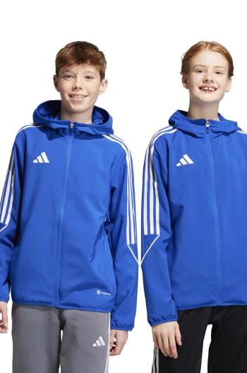 Detská mikina adidas Performance TIRO23 L WB Y s kapucňou, jednofarebná