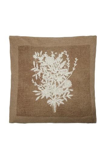 Bavlnená obliečka na vankúš House Doctor HDMuli 50 x 50 cm hnedá farba