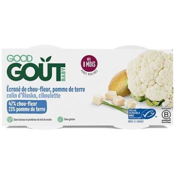 Good Gout BIO Treska pestrá s karfiolom a zemiačiky (2× 190 g) (3760269312708)