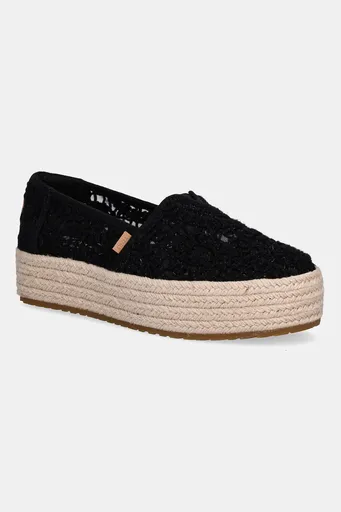 Espadrilky Toms CROCHET LACE