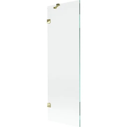 MEXEN/S - Lunar vaňová zástena FIX 60 x 150, transparent, zlatá 897-060-000-50-00