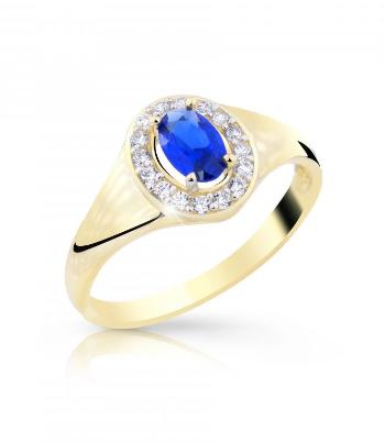 Cutie Jewellery Luxusný prsteň zo zlata so zirkónmi Z8055-60-X-1 48 mm
