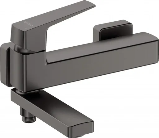 DEANTE - Blur titanium - vaňová batéria, nástenná - so skladacím výtokom BQL_D12M