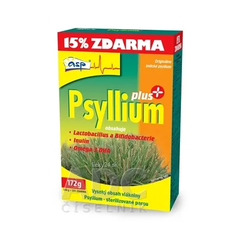 asp Psyllium PLUS Akcia (15% ZDARMA)