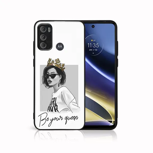 MY ART Ochranný obal Motorola Moto G60 QUEEN (139)