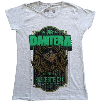 Pantera tričko Snakebite XXX Label Šedá XL