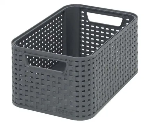 CURVER Úložný kôš STYLE S  | tmavosivá