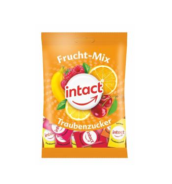 Intact Hroznový cukr Ovocný mix 75 g