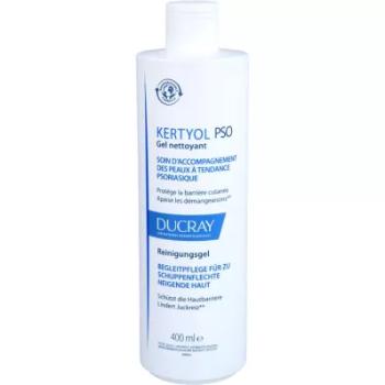 Ducray Umývací gél na tvár a telo pre pokožku so sklonom k lupienke Kertyol PSO (Cleansing Gel) 400 ml