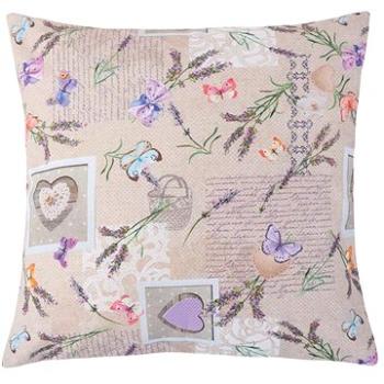 Bellatex EMA - 45 × 45 cm - patchwork levanduľa (4855)