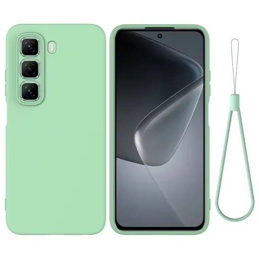 RUBBER Ochranný obal pre Infinix Hot 50 Pro+ zelený