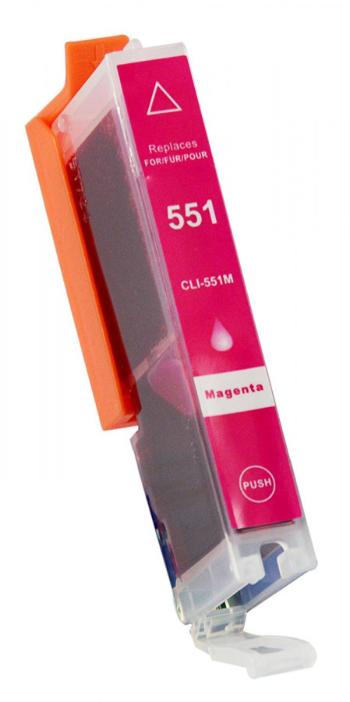 Canon CLI-551XL purpurová (magenta) kompatibilná cartridge