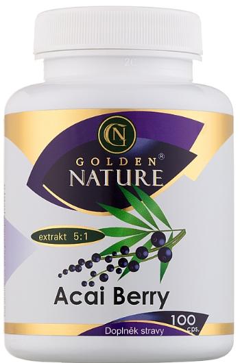GOLDEN NATURE Acai bobule 100 kapsúl