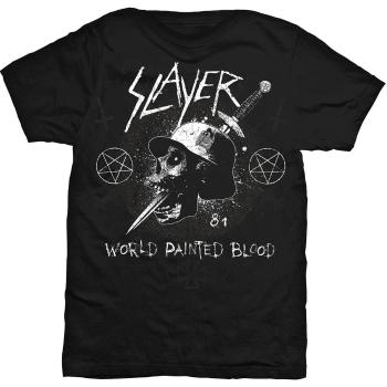 Slayer tričko Dagger Skull Čierna XXL