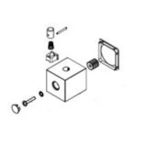 Náhradní rukojeť k termostatům Optima hr NDSIKOBSTRUKOJET5