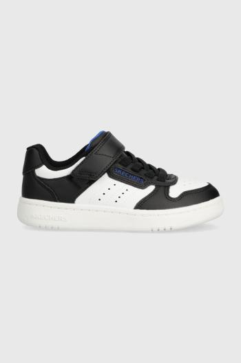 Detské tenisky Skechers QUICK STREET čierna farba