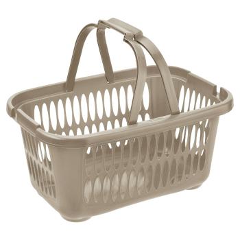 Tontarelli Coș de curățat COVER LINE cu mâner 19,4l, maro, maro