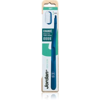 Jordan Change Green Clean Soft 4 head zubná kefka 1 ks