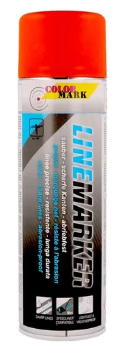 COLOR MARK LINEMARKER - Značkovací sprej na trvalé značenie čiar oranžová, 0,5 L