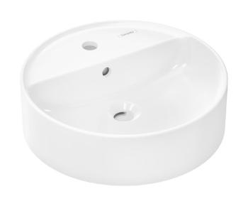 Umývadlo na dosku Hansgrohe Xuniva S 45x45 cm otvor pre batériu uprostred 60169450