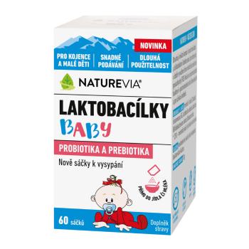 NATUREVIA Laktobacílky baby 60 sáčkov