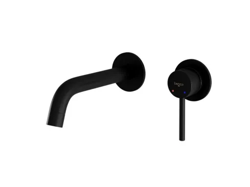 BESCO - Podomietková umývadlová batéria ILLUSION - Radiátory - Farebné prevedenie HL - Čierna matná BABUISCZ