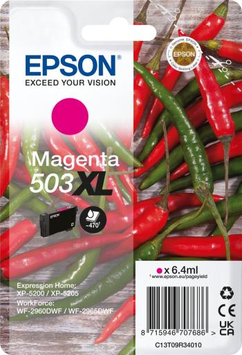 Epson 503XL T09R340 C13T09R34010 purpurová (magenta) originálna cartridge