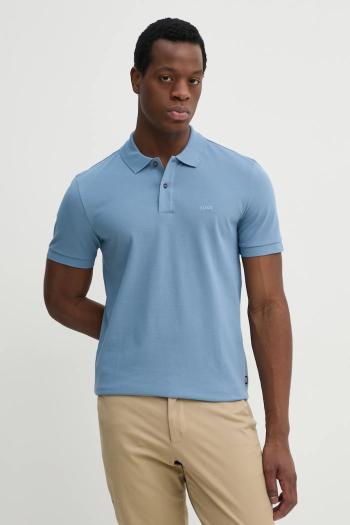 Bavlnené polo tričko BOSS jednofarebne, 50468362
