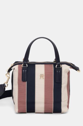 Kabelka Tommy Hilfiger tmavomodrá farba, AW0AW16445