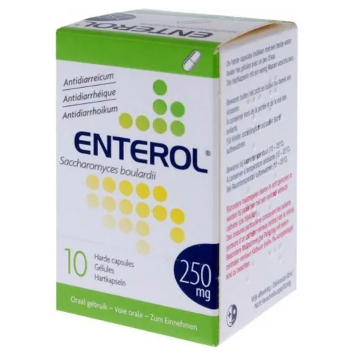 ENTEROL 250 mg tvrdé kapsuly 10 ks