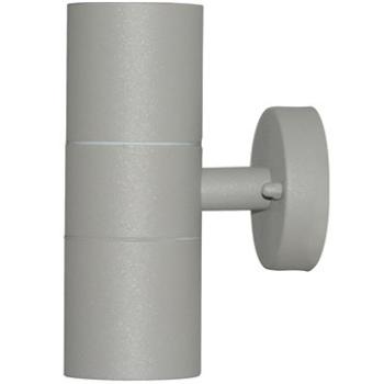 Immax NEO PARED double Smart sivé bodové nástenné svietidlo vonkajšie 2× GU10 RGB, CCT, WiFi (07121B-2)