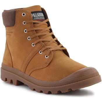 Palladium  Obuv UNISEX   77982-237-M  Polokozačky Hnedá