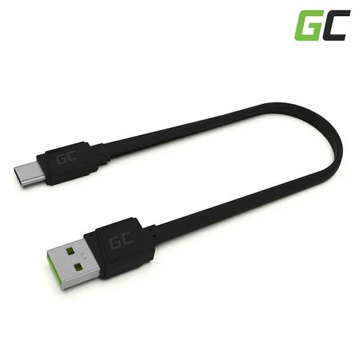 Green Cell Matte Kábel USB-C Type C 25cm s rýchlym nabíjaním, Ultra Charge, Quick Charge 3.0