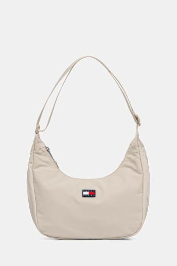 Kabelka Tommy Jeans béžová farba, AW0AW17547