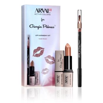 Arval THE LIP HARMONY KIT Nude Peach make-up sada pre ženy