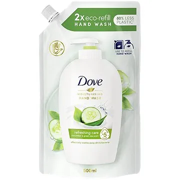 DOVE Krémové tekuté mydlo Svieži dotyk 500 ml (8717163097700)