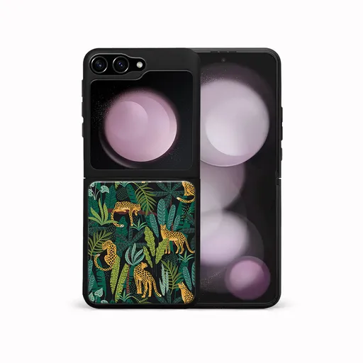 MY ART Ochranný kryt pre Samsung Galaxy Z Flip7 FE 5G / Flip6 5G LEOPARD (239)