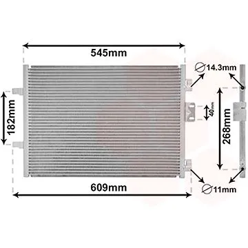 ACI MERCEDES-BENZ VIANO 14- zadné svetlo (bez objímok) 1 dvere “V“L (2971931)