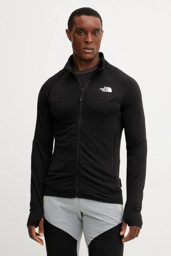 Športová mikina The North Face Bolt Polartec čierna farba, jednofarebná, NF0A8BSXJK31