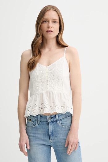 Bavlnená blúzka Levi's CORA SL BLOUSE béžová farba, jednofarebná, 001SI