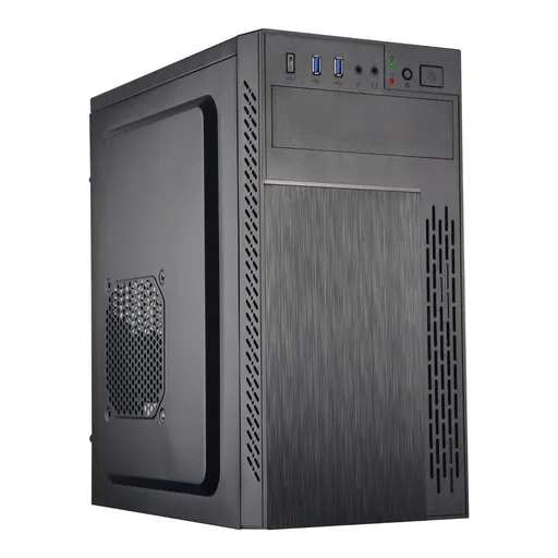 EUROCASE skriňa ML M6-505B, Midi Tower, 2x USB 3.0, 2x audio, bez zdroja