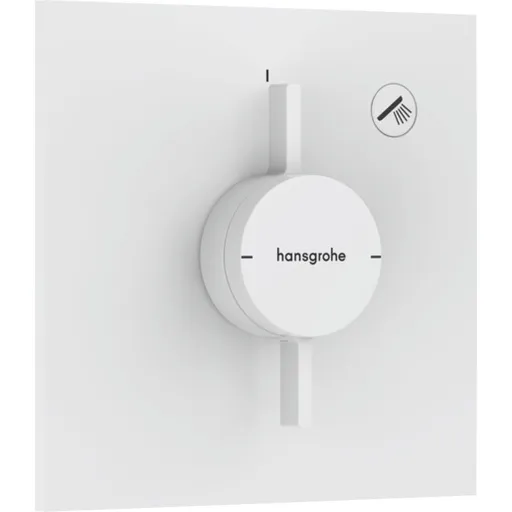 Hansgrohe DuoTurn E sprchová batéria bez podomietkového telesa matná biela 75617700