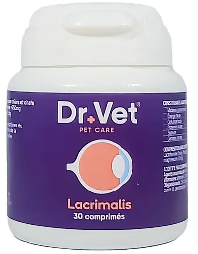 Dr. Vet Lacrimalis+ výživa očí pre psy a mačky 30tbl