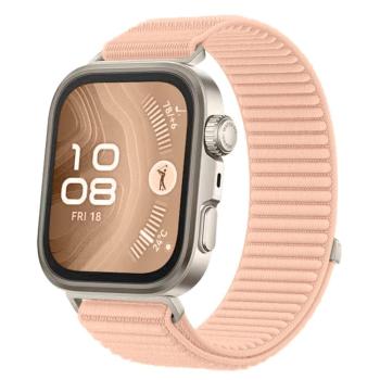 NYLON Vymeniteľný remienok pre Huawei Watch Fit 4 / Fit 4 Pro svetloružový