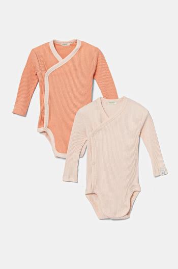 Bavlnené body pre bábätká United Colors of Benetton 3-pak 3FMG0B00Q