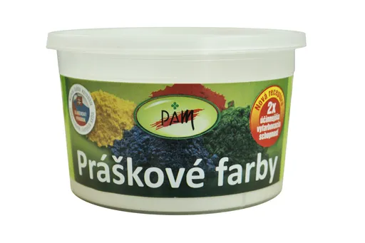 Prášková farba - cement, fasáda, maliarska 0,25 kg hnedá